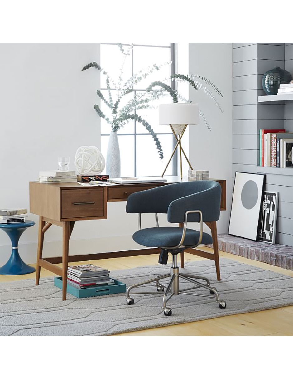 Escritorio Mid-Century de madera