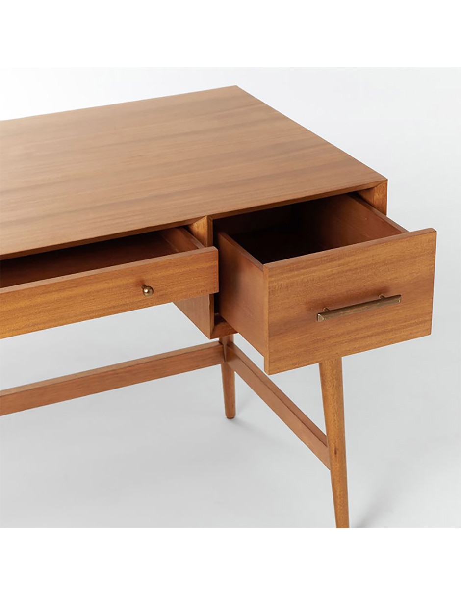 Escritorio Mid-Century de madera