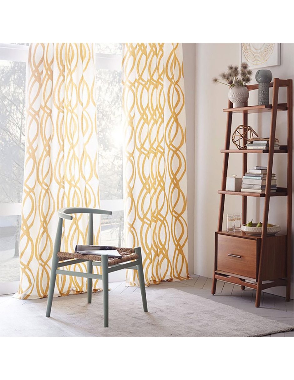 Librero armable Mid Century de madera 2