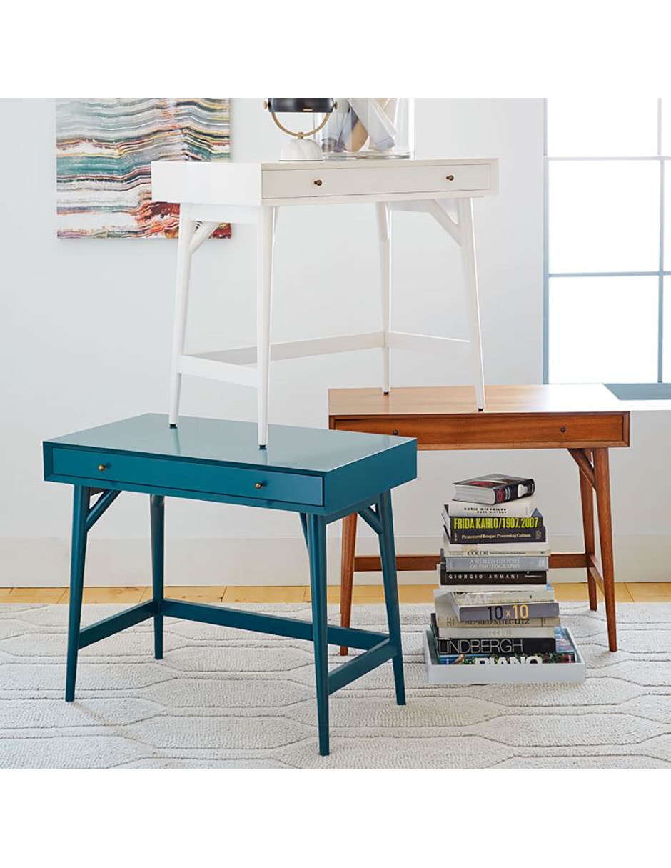 Escritorio Mid-Century de madera