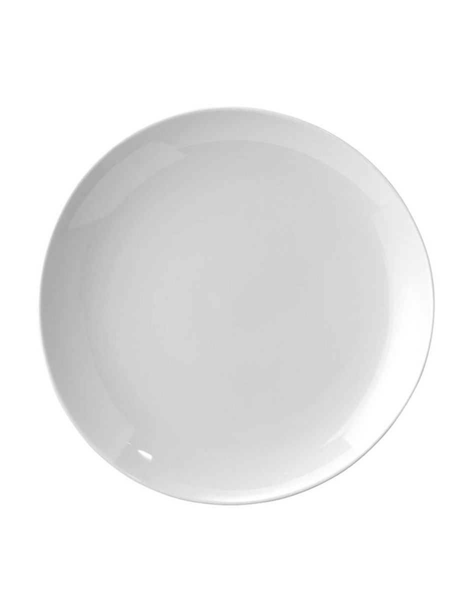 Plato ensalada Organic Shaped de porcelana