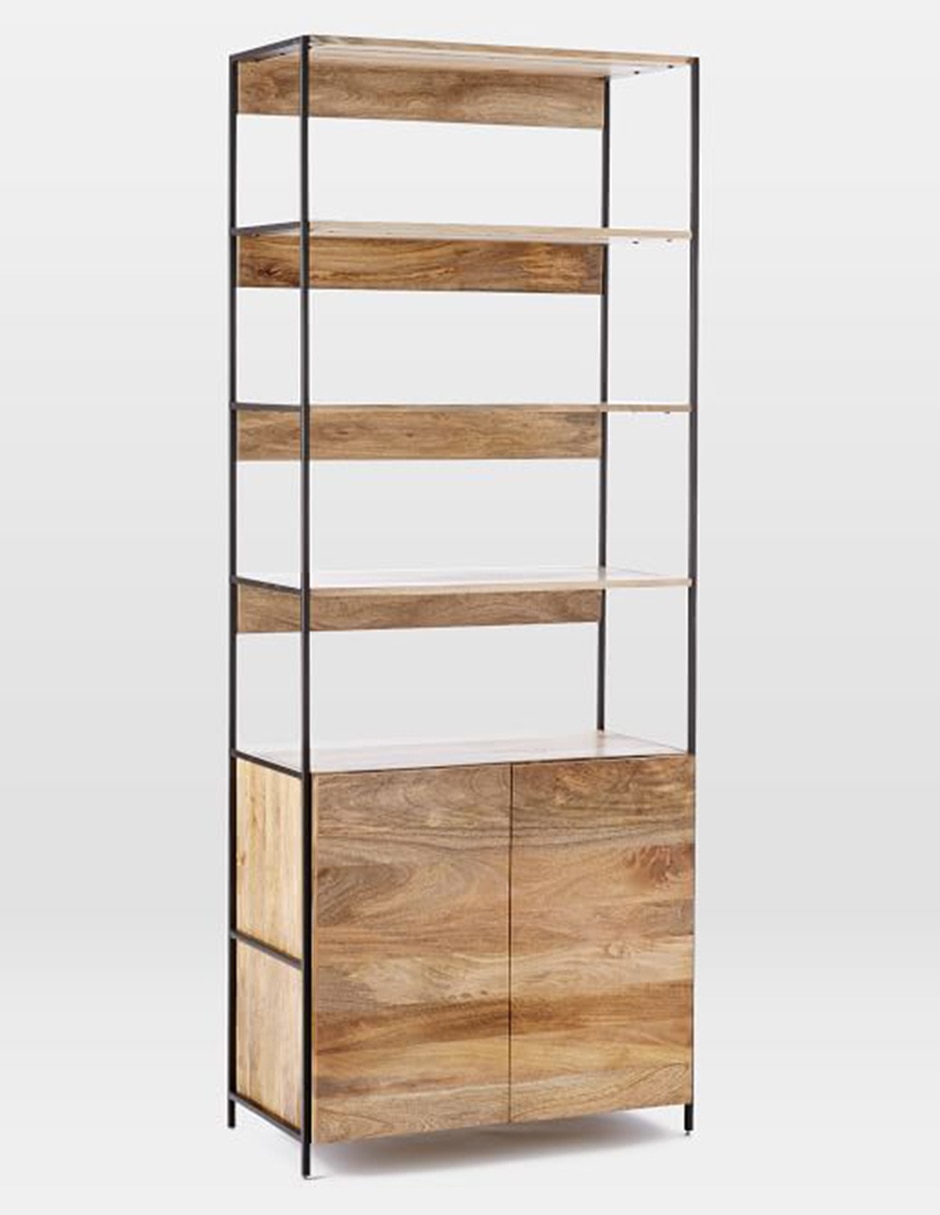 Librero Industrial Storage de madera 1