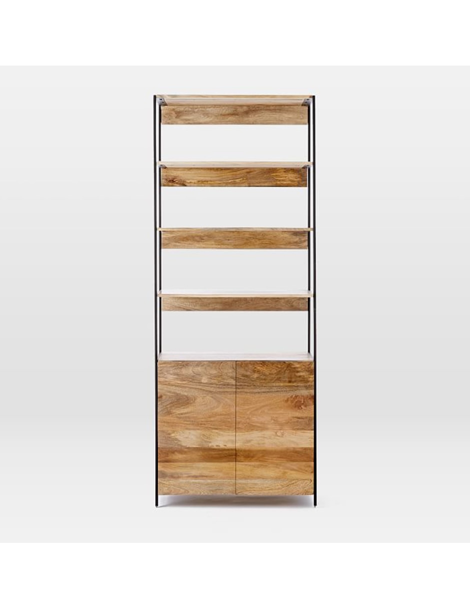 Librero Industrial Storage de madera 17