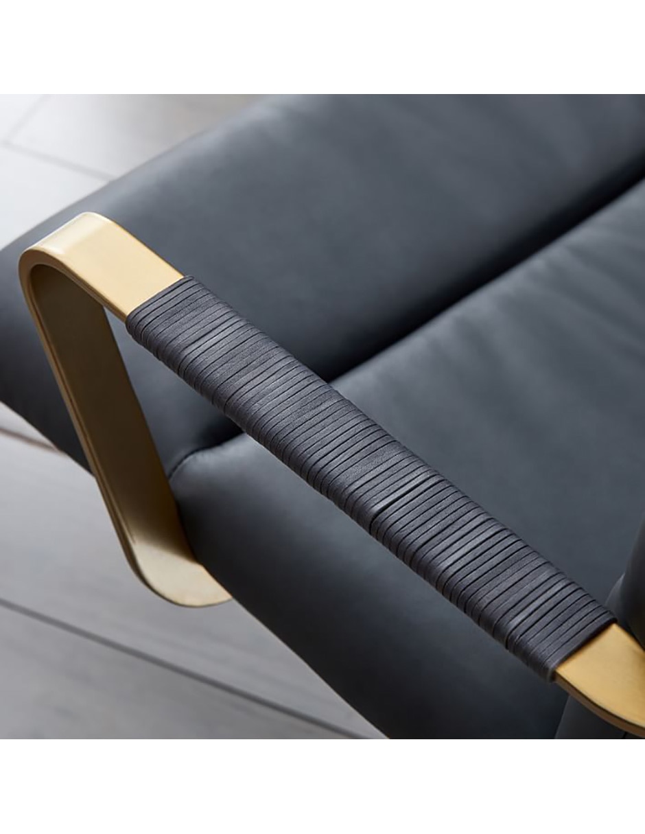 Silla de oficina Cooper de piel 3