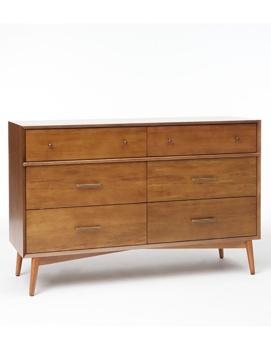 Cómoda Mid Century de madera