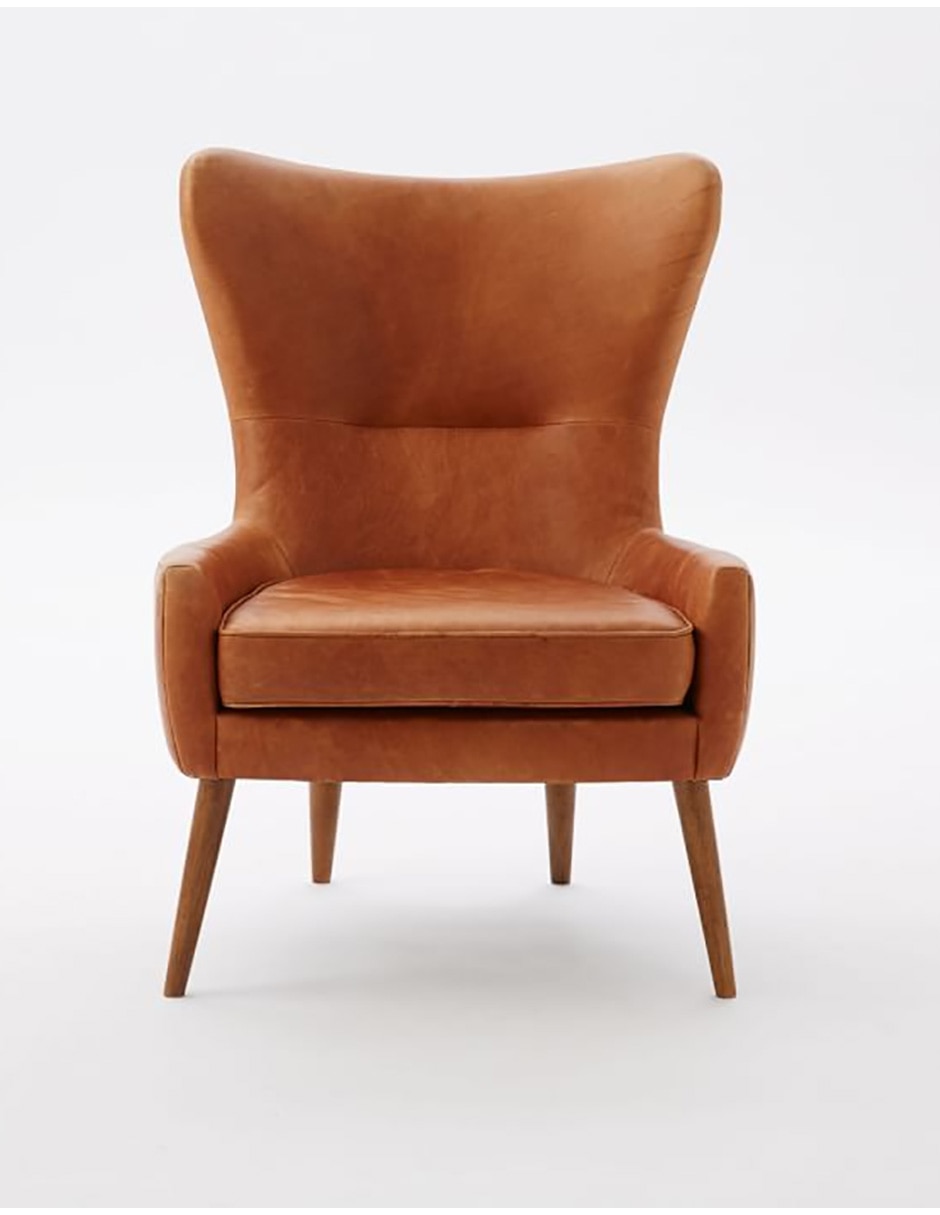 Sillón Erik de piel 2