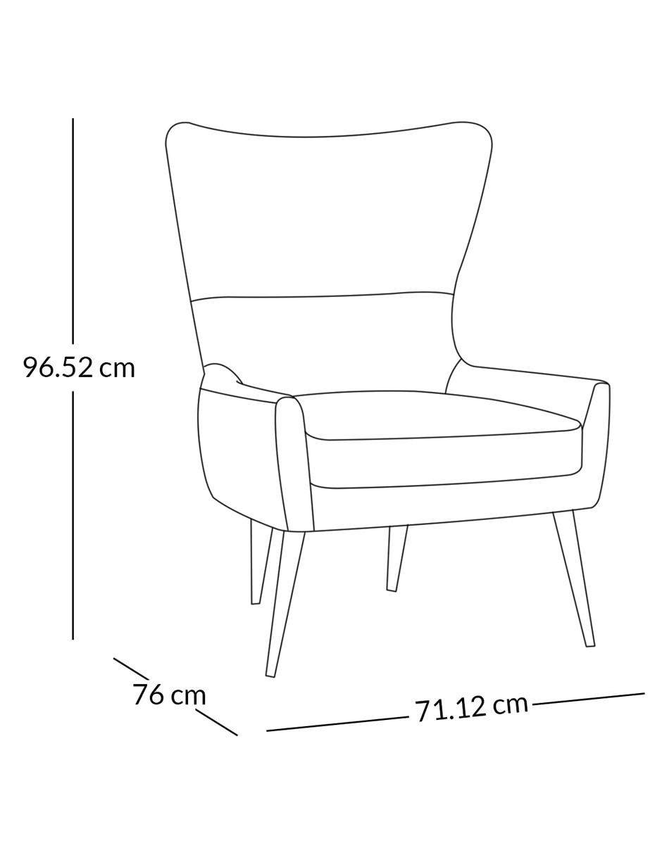 Sillón Erik de piel 6
