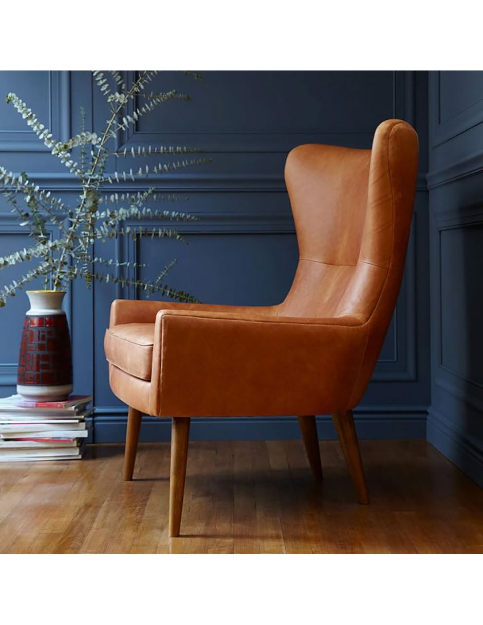 Sillón Erik de piel 4