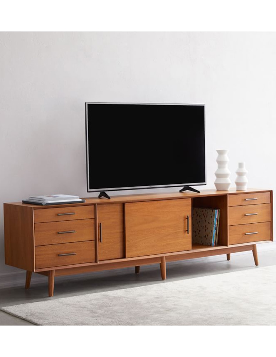 Consola Mid Century de madera