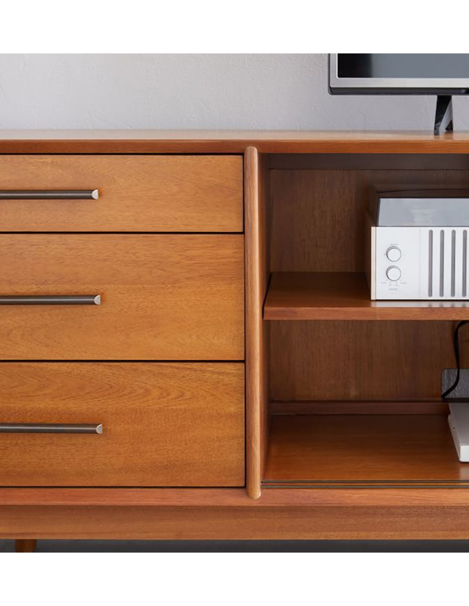 Consola Mid Century de madera