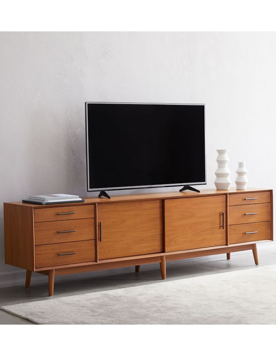 Consola Mid Century de madera
