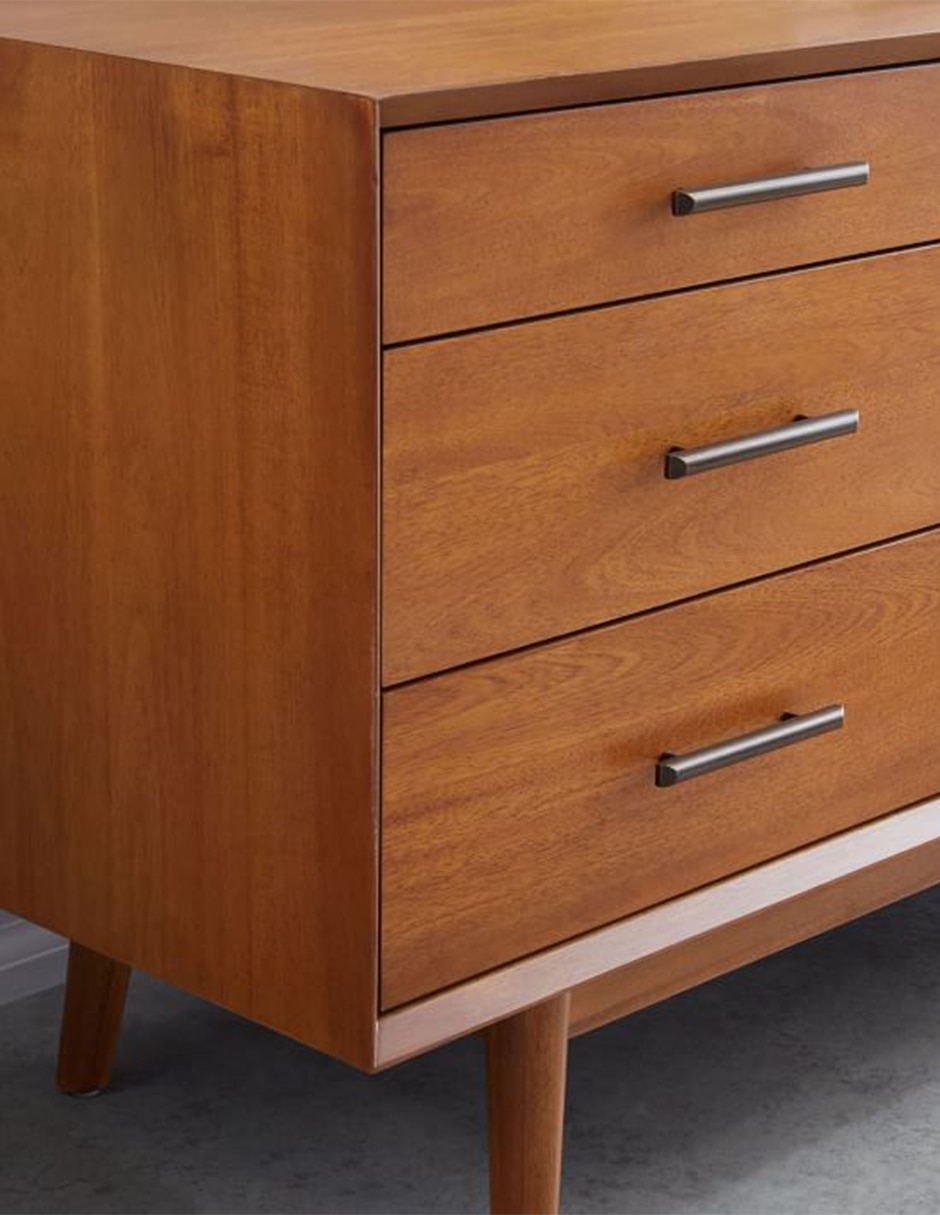 Consola Mid Century de madera