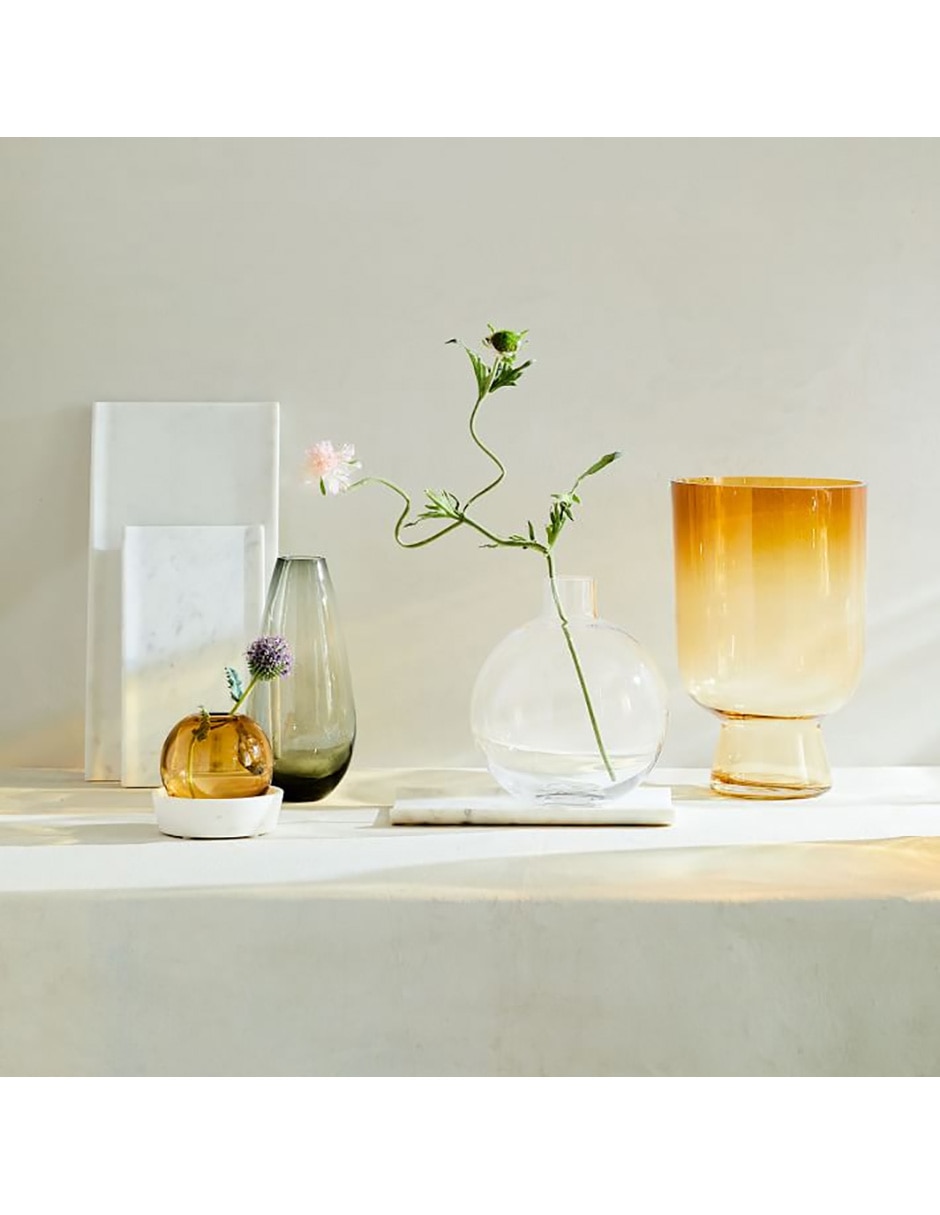 Florero Foundations de cristal