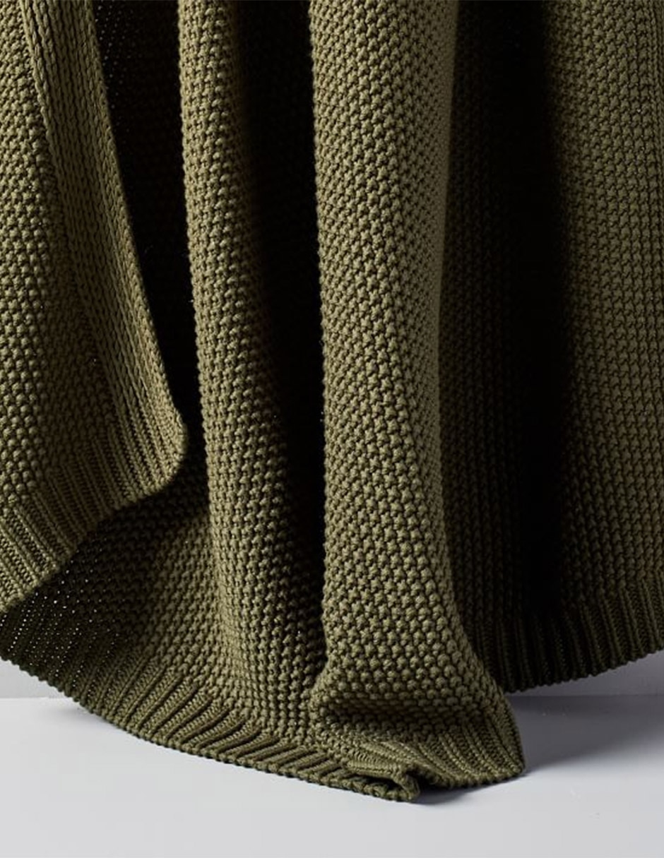 Frazada de tejido semilla Cotton Knit