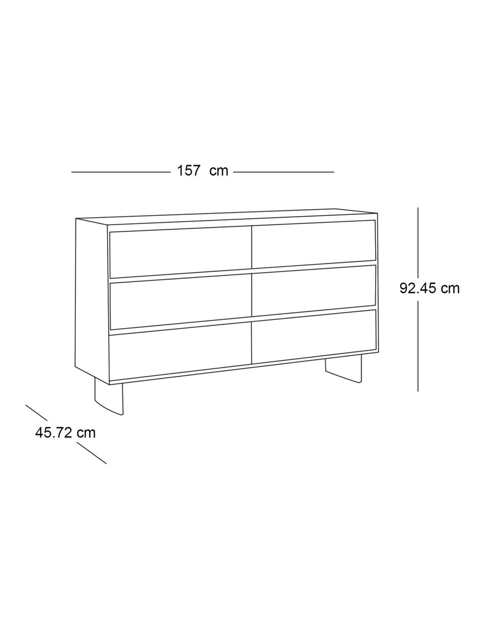 Cómoda Anton de madera 11