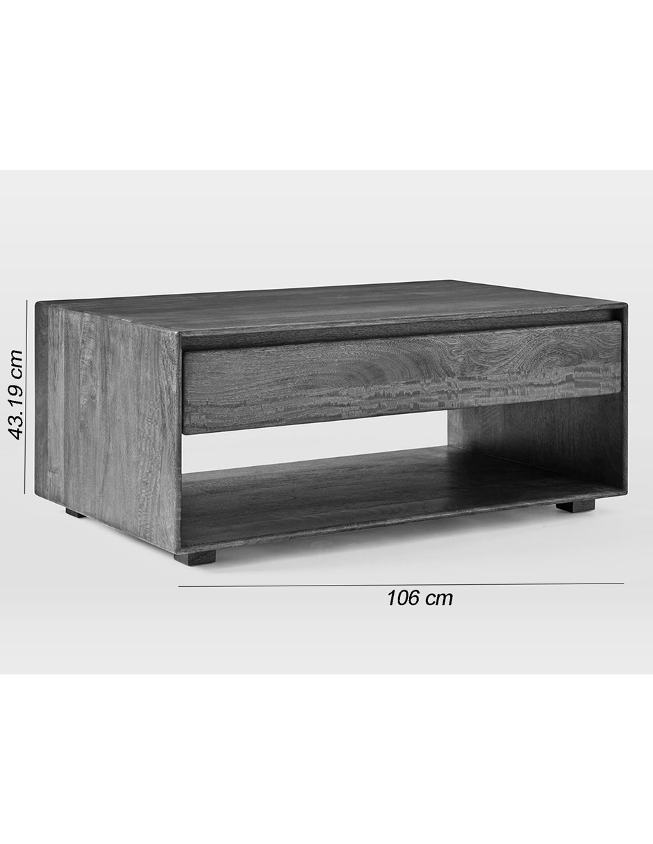 Mesa de centro armable Anton Storage 3
