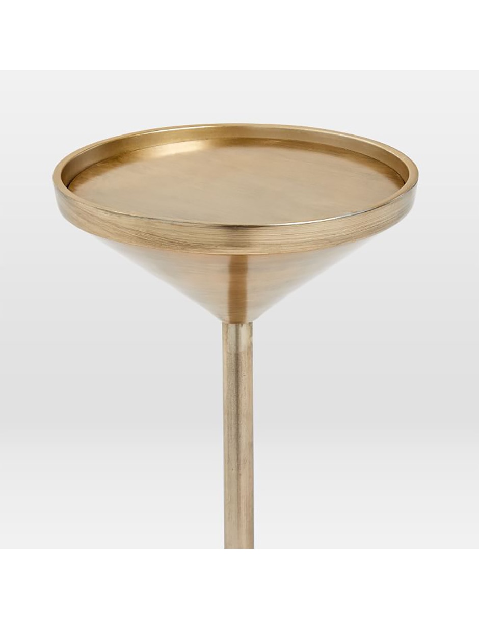 Mesa lateral armable Faceted Brass 3