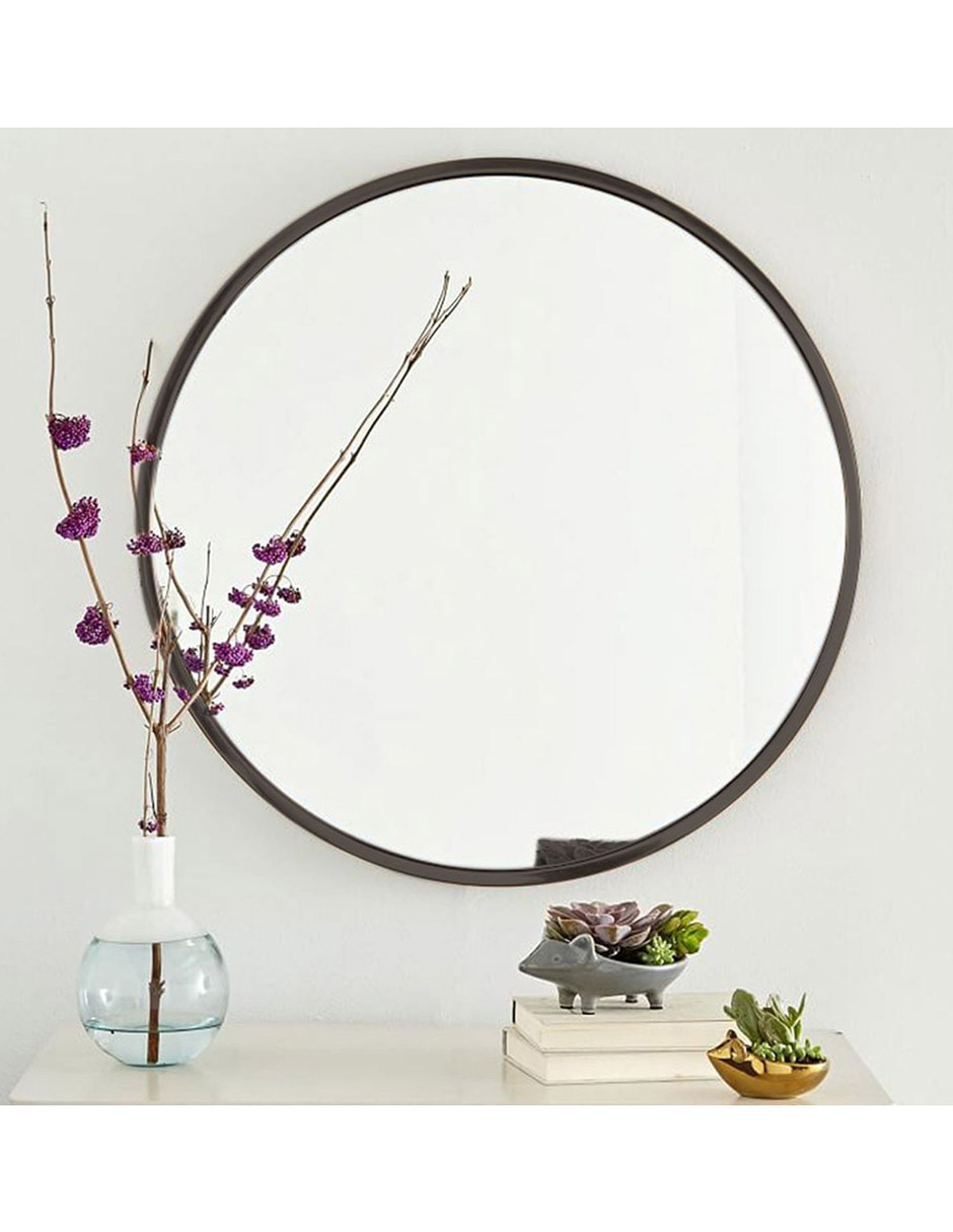 Espejo redondo metal framed round