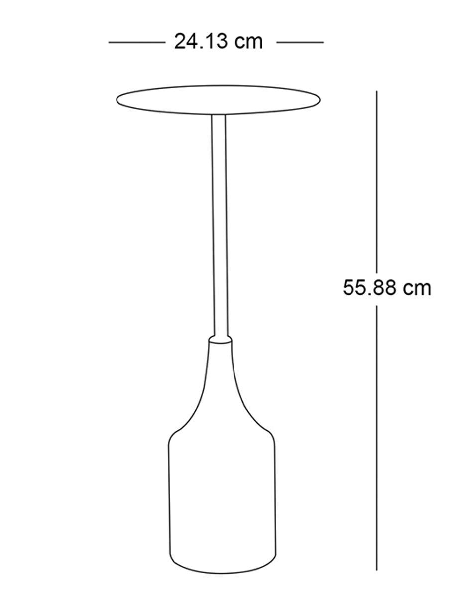 Mesa lateral armable hudson drink de mármol 4