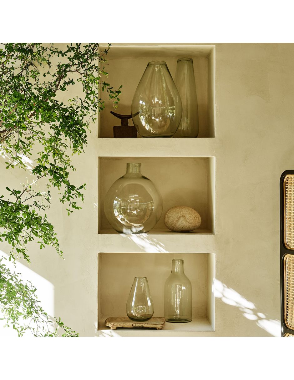 Florero Pure Glass Raindrop de vidrio 5