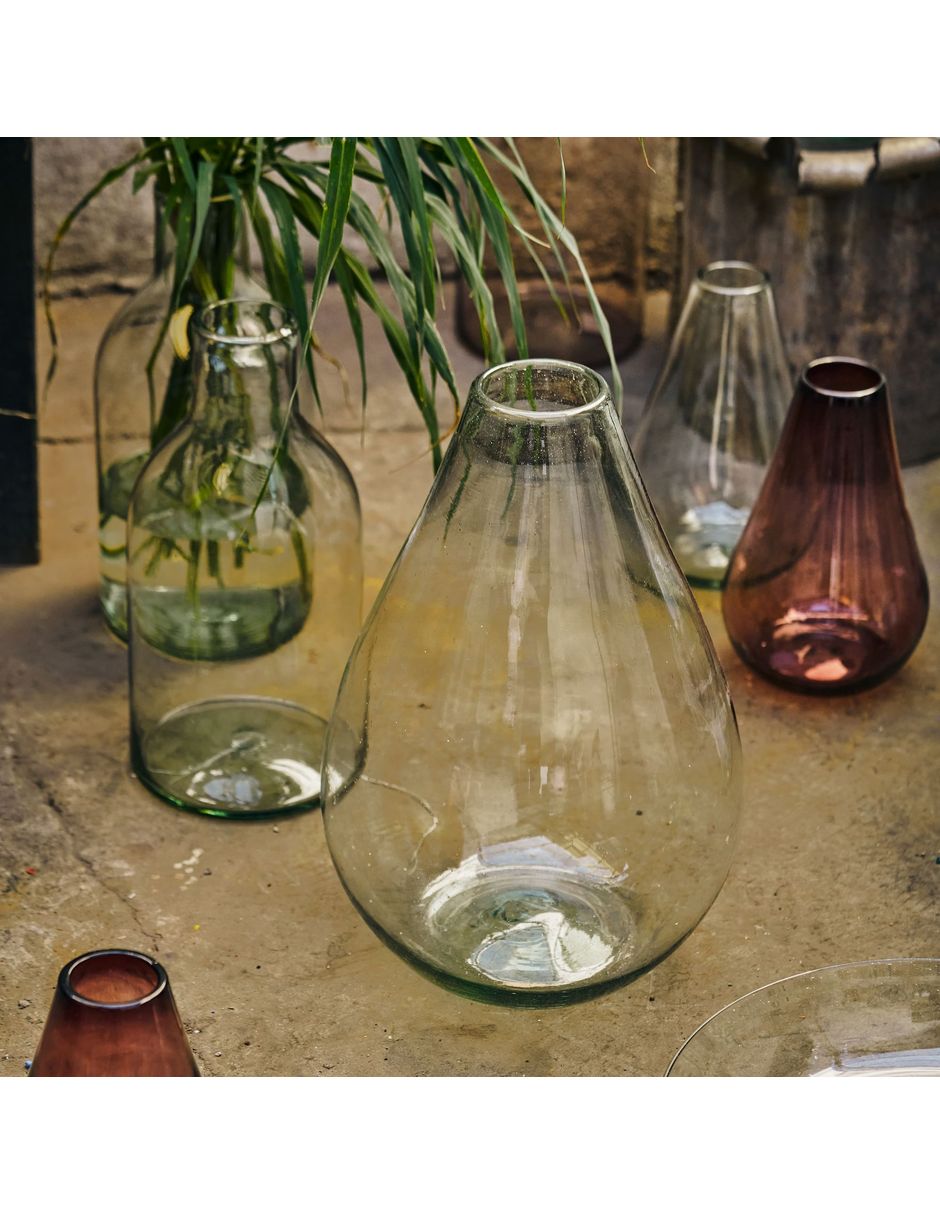 Florero Pure Glass Raindrop de vidrio 2