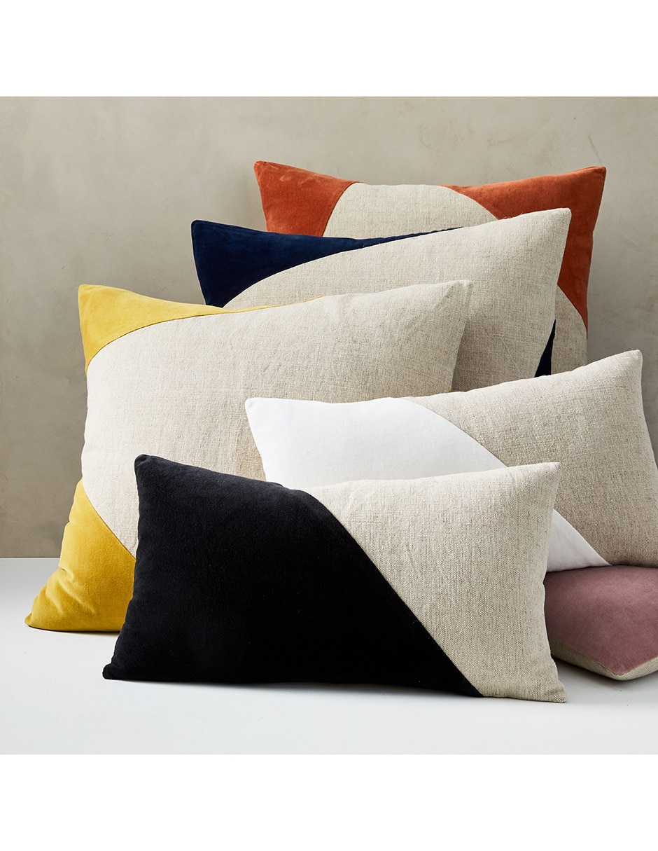 Funda cojín Linen Velvet Corners 4