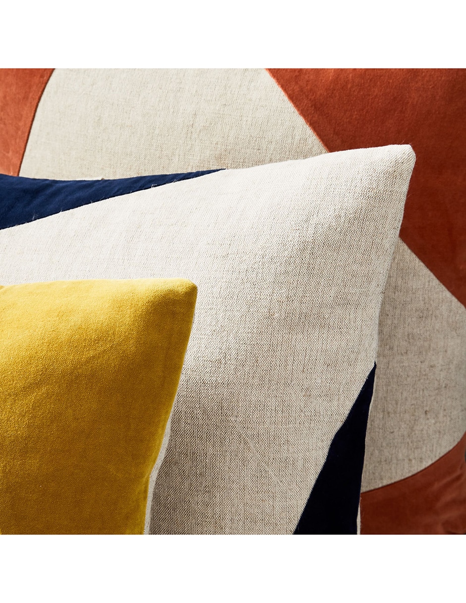 Funda cojín Linen Velvet Corners 5