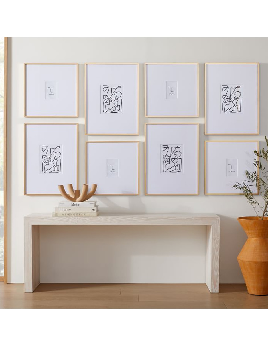 Portarretratos Gallery de metal para 1 foto 2
