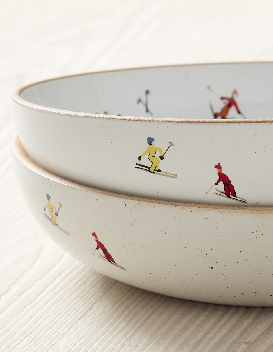 Bowl Holiday Skiers de gres 2