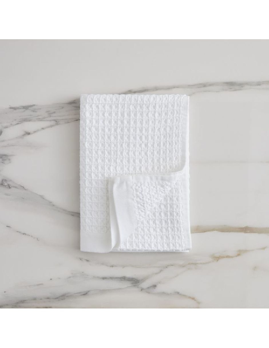Toalla de baño Organic Plush Waffle de algodón orgánico
