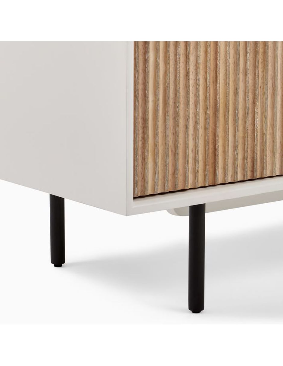Consola Quinn de madera