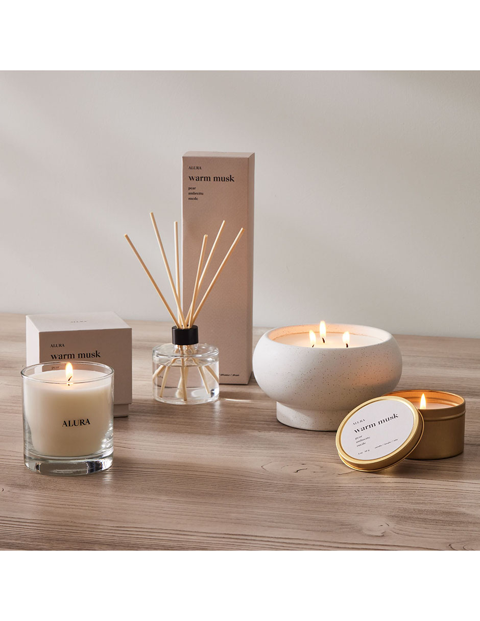 Difusor vara Alura Warm Musk diferentes aromas