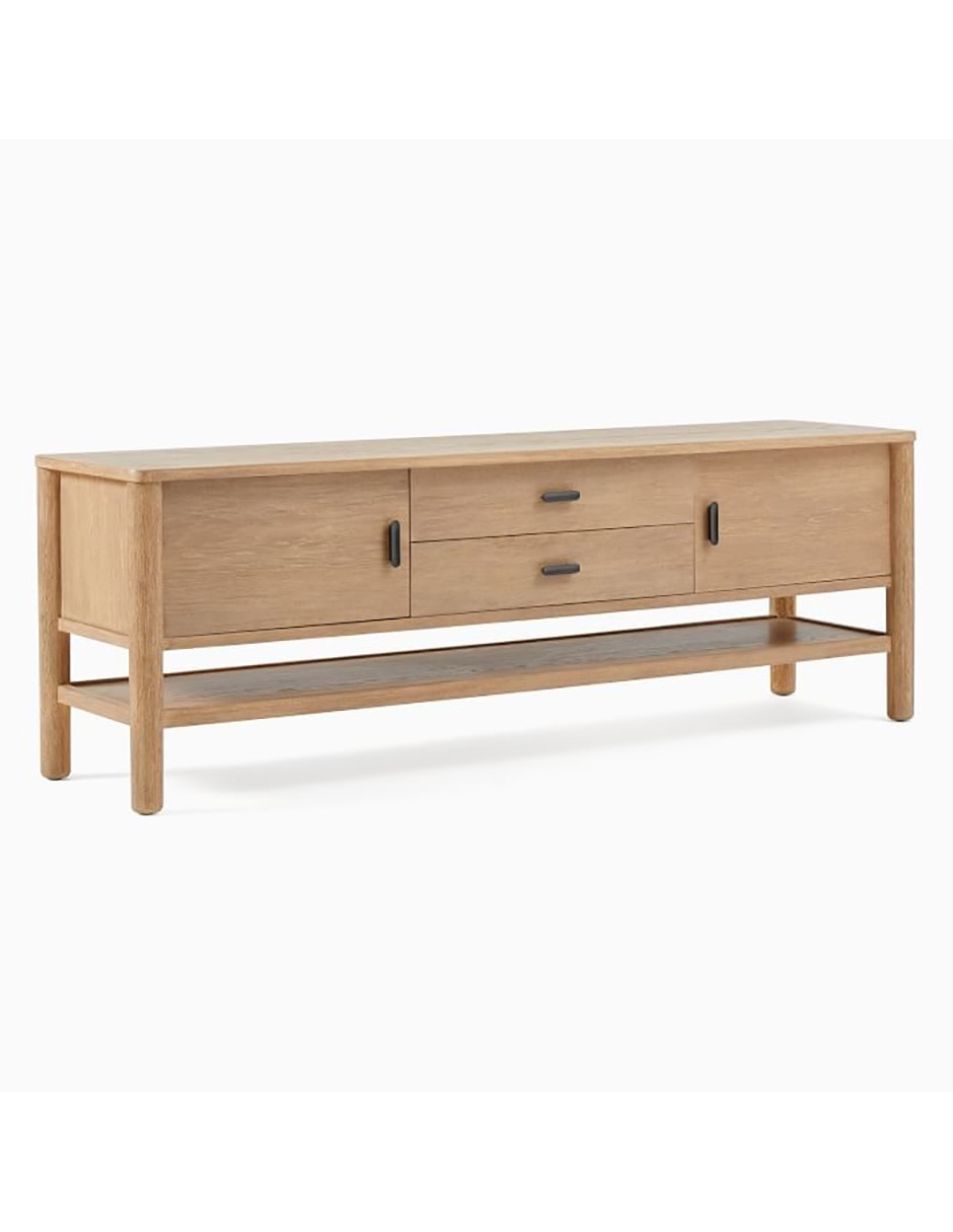 Consola Hargrove de madera