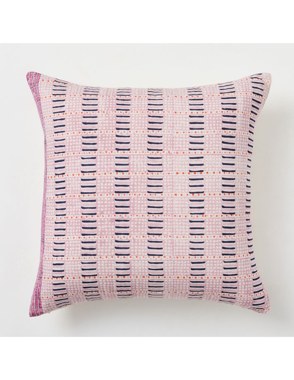 Funda cojín Block Print