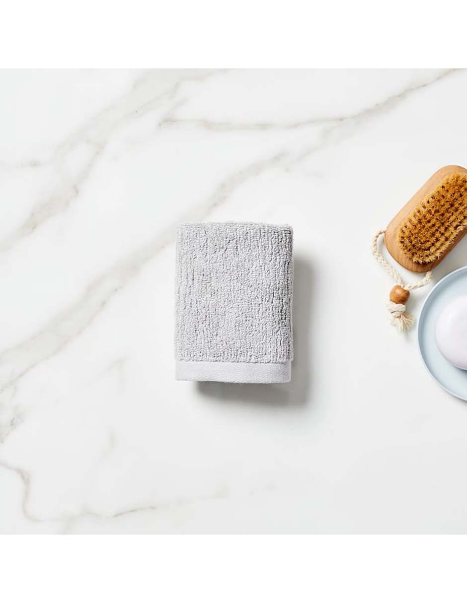Toalla facial Organic Textured de algodón