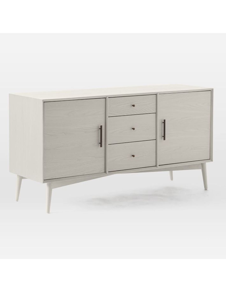 Buffet mid-century de madera Buffet mid-century de madera