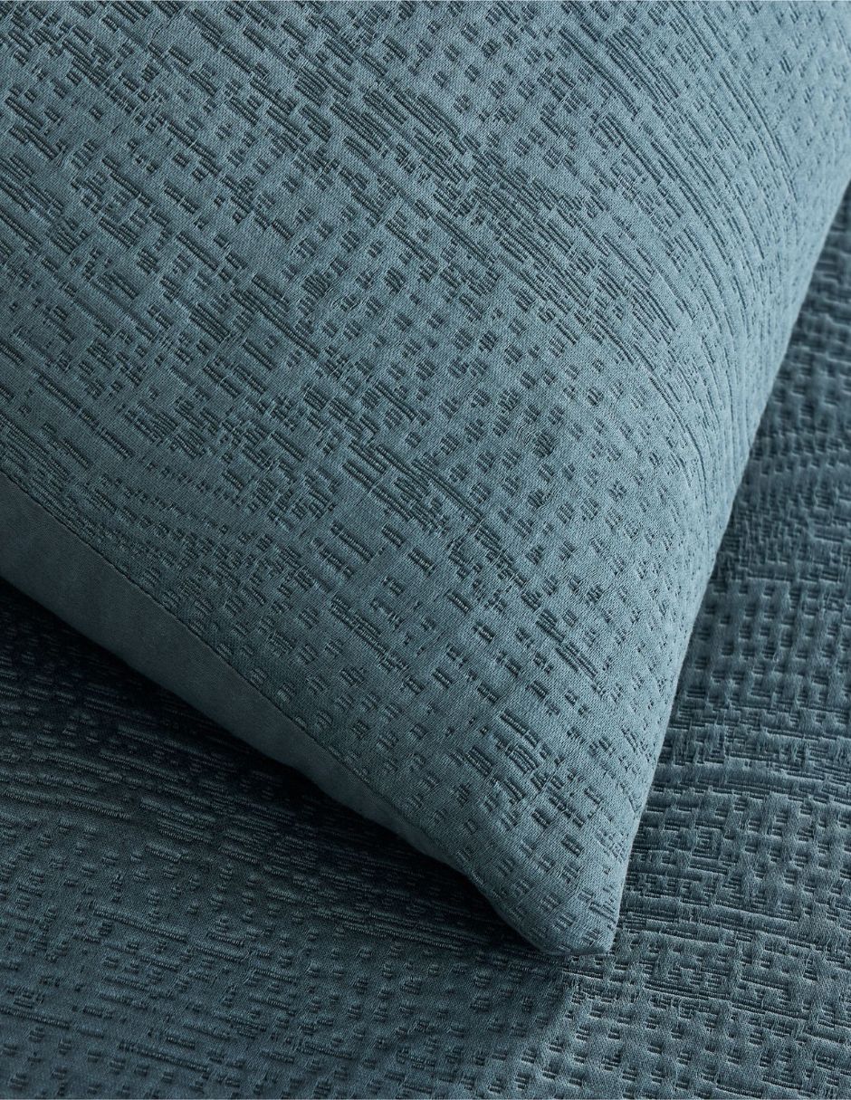 Funda de almohada tencel matelasse 2