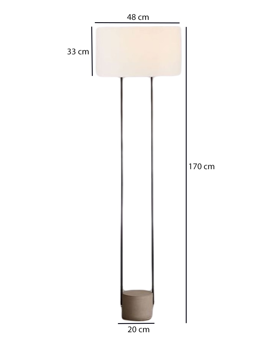 Lámpara de pie led