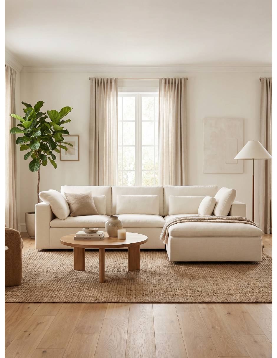 Sala modular derecha Harmony de madera