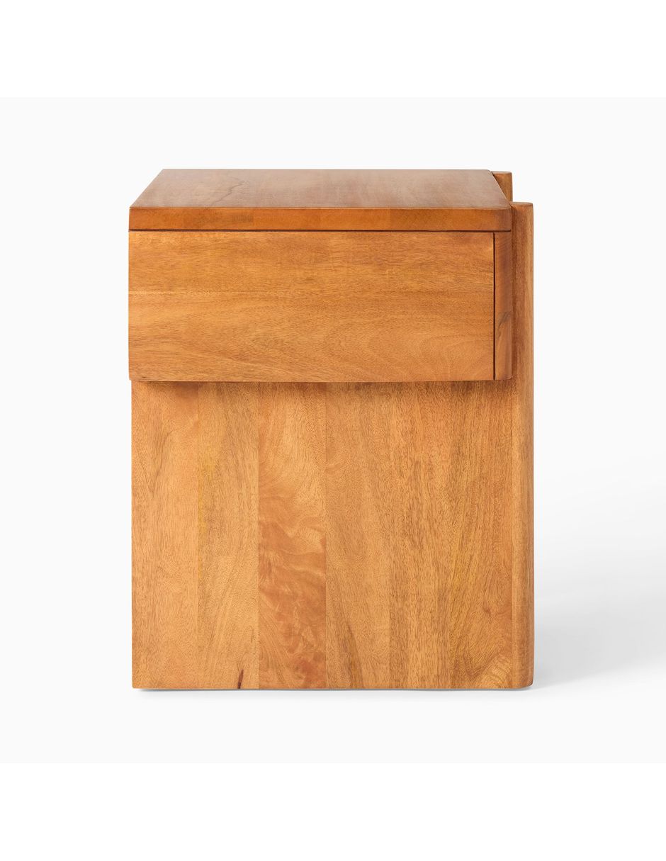 Buró otto nightstand de madera 3