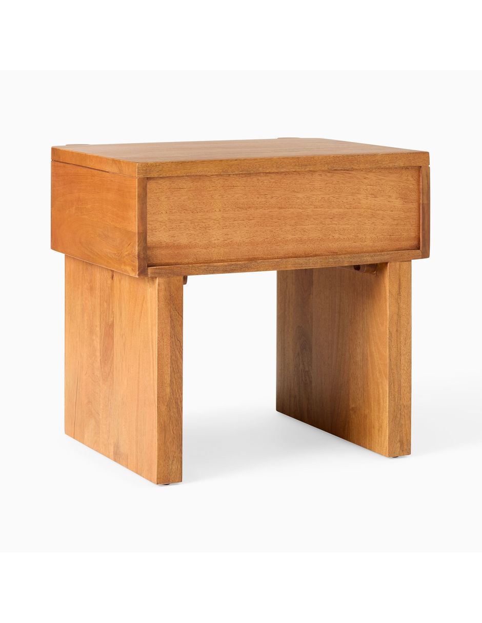 Buró otto nightstand de madera 4