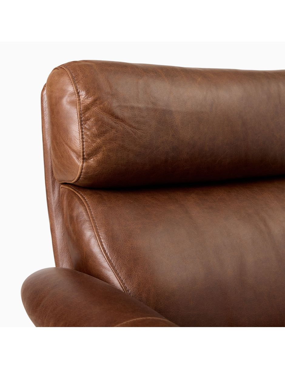 Sillón Kristoff de piel Sillón Kristoff de piel