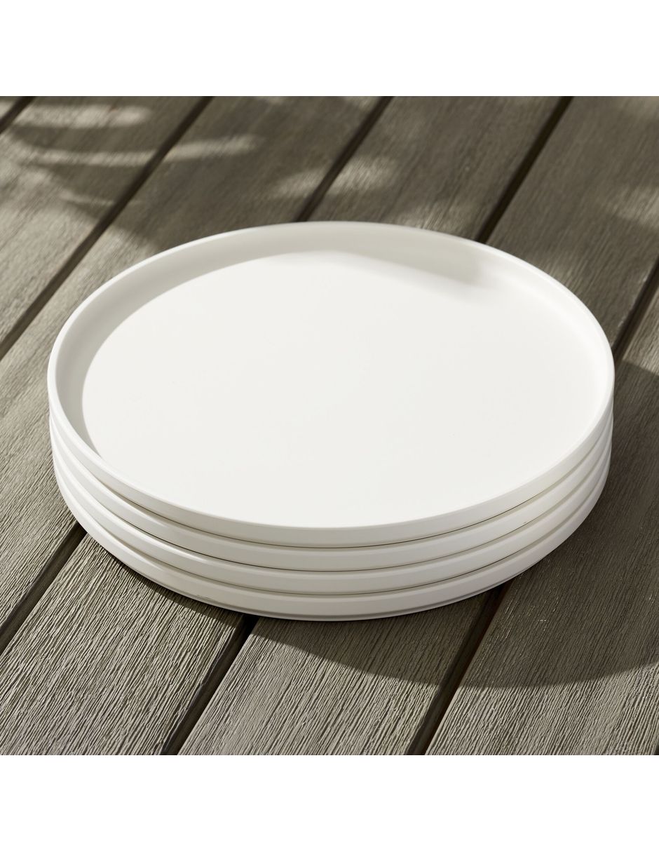 Plato trinche Modern de melamina 4 piezas