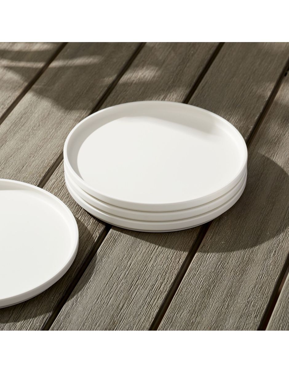 Plato ensalada Modern de melamina 4 piezas