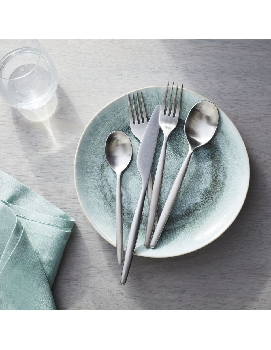 Set cubiertos sidney flatware de acero inoxidable 5 piezas 2