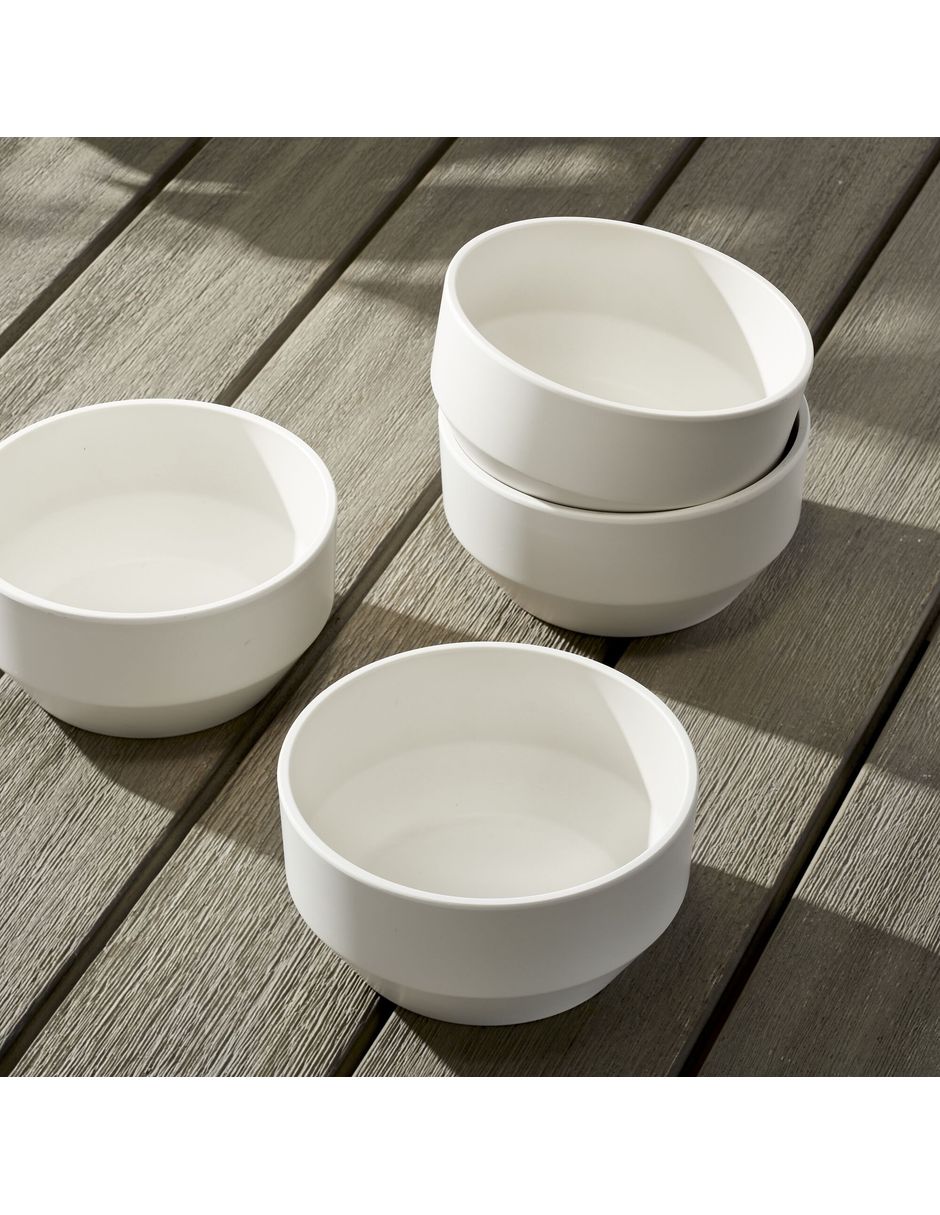 Set bowl Modern Melamine 4 piezas de melamina