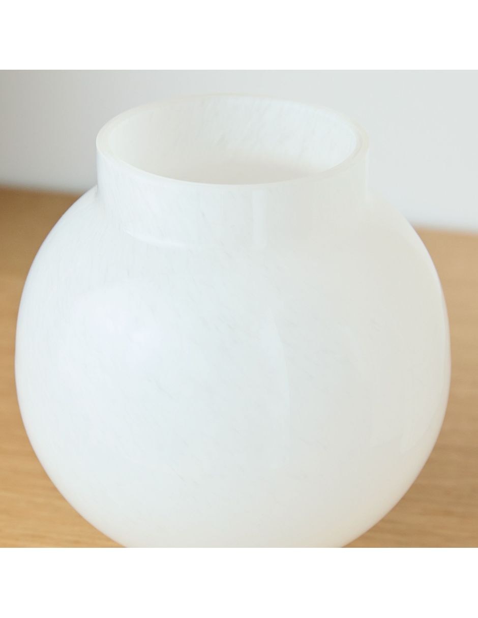 Florero Mari Glass Vases Milk de vidrio 2