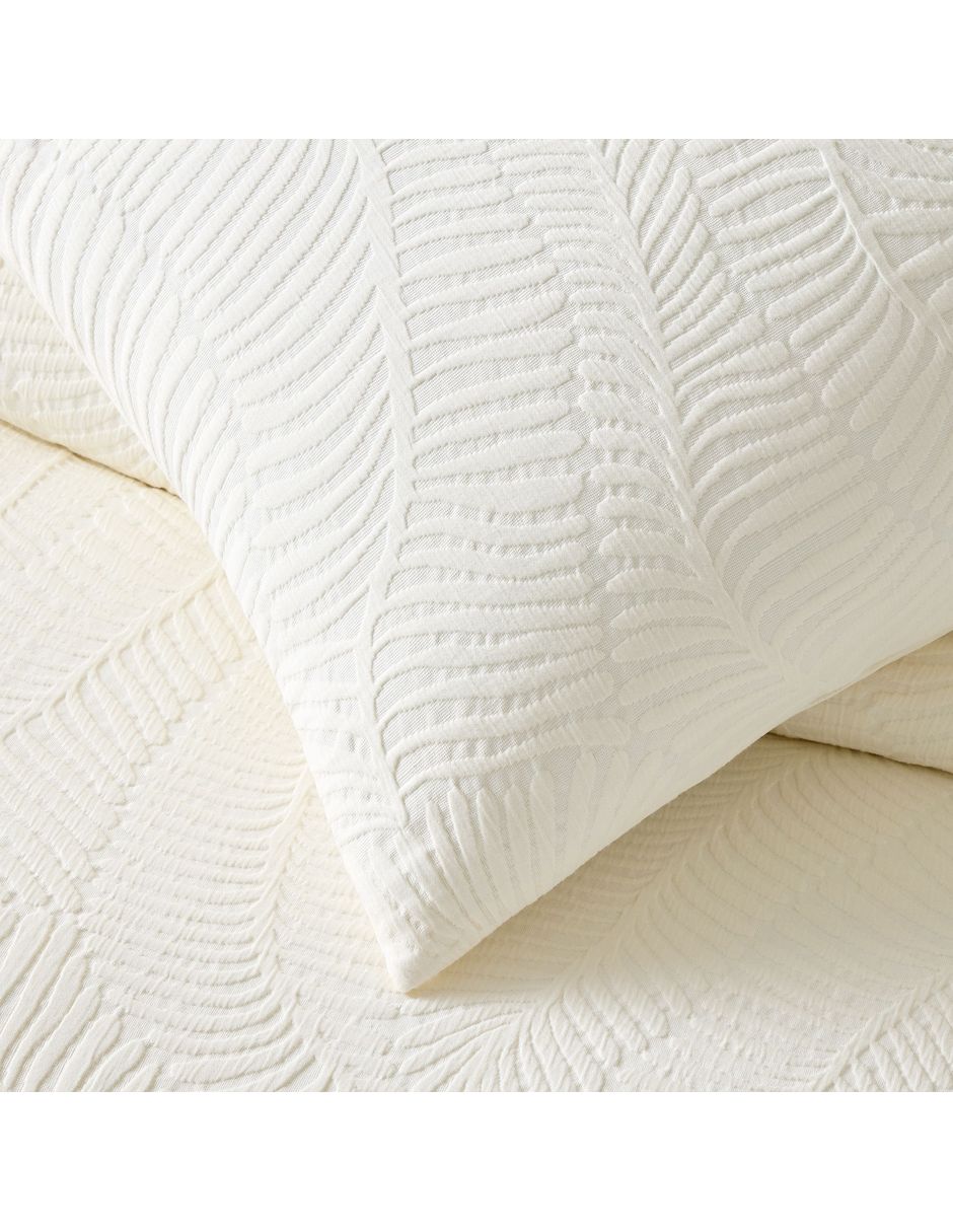 Duvet Trailing Fern Matelasse 2