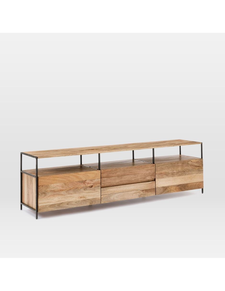 Consola Industrial Storage de madera