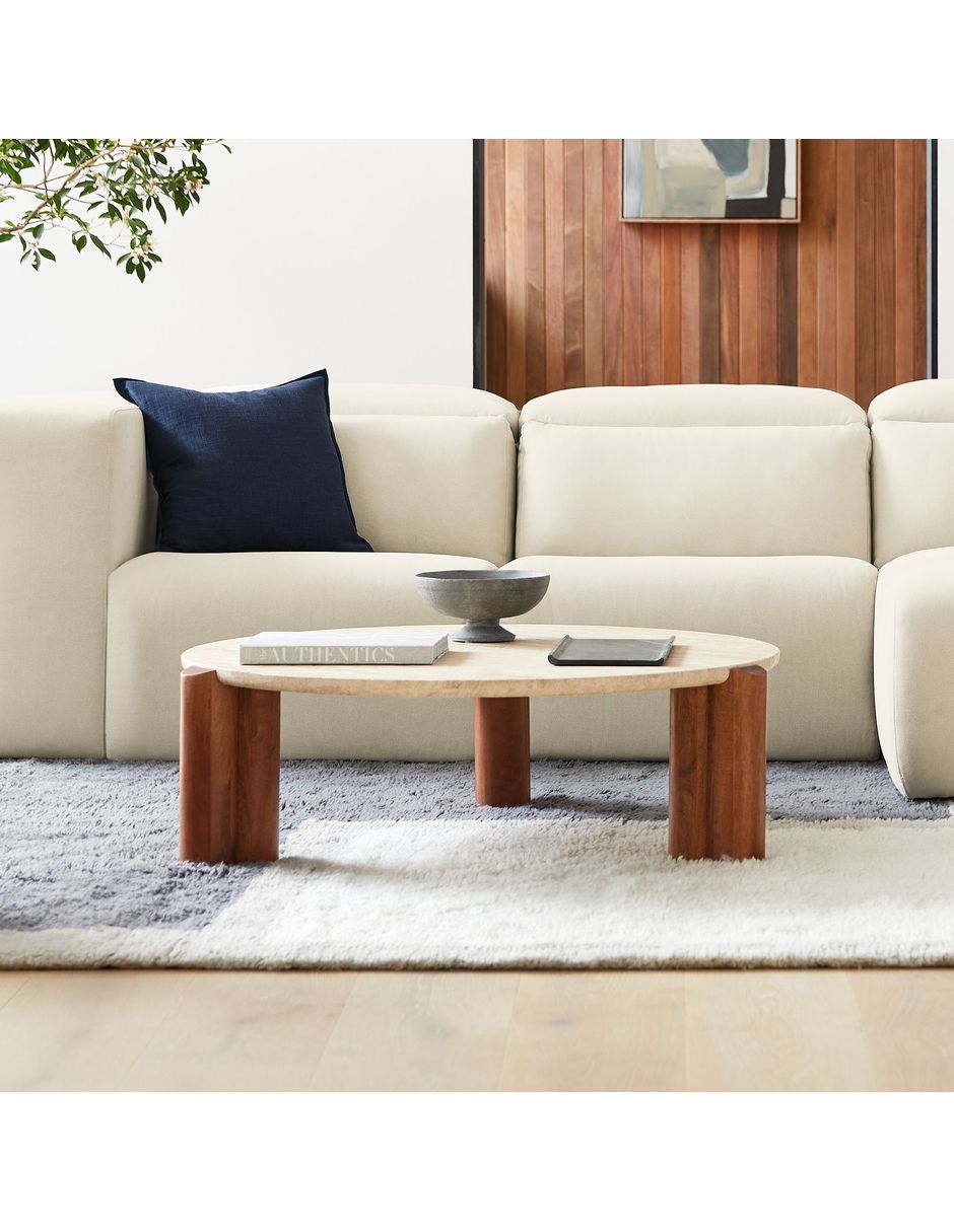 Mesa de centro Travertine 1